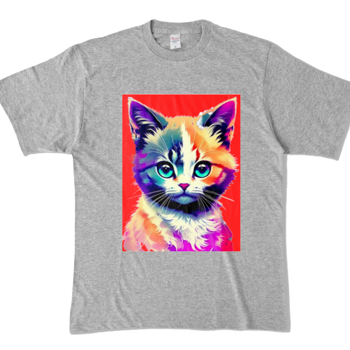 カラーTシャツ - XL - 杢グレー (濃色)