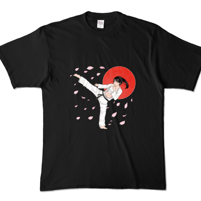 カラーTシャツ - XL - ブラック (濃色)