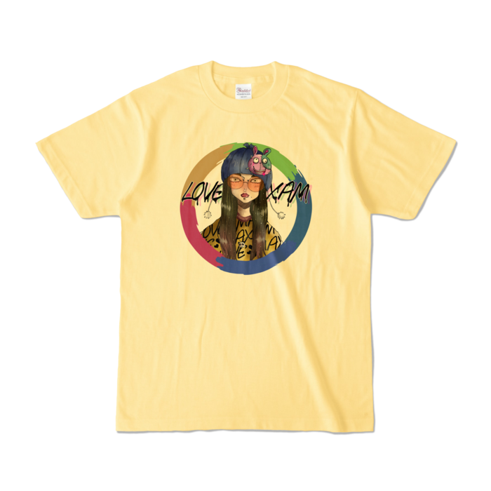 カラーTシャツ - S - ライトイエロー (淡色)