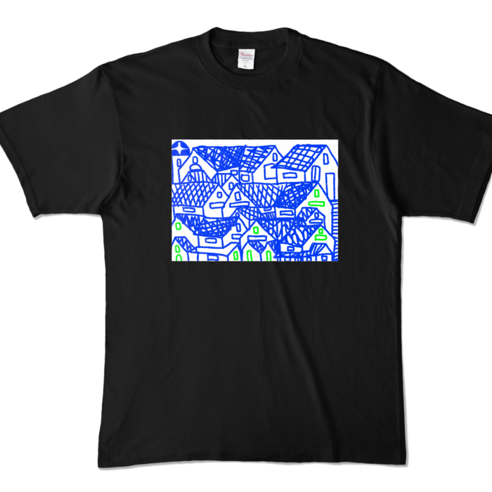 カラーTシャツ - XL - ブラック (濃色)