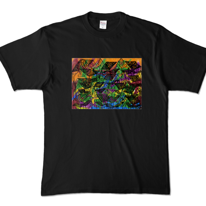 カラーTシャツ - XL - ブラック (濃色)