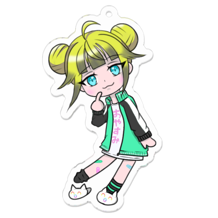 アクリルキーホルダー - 70 x 70 (mm)