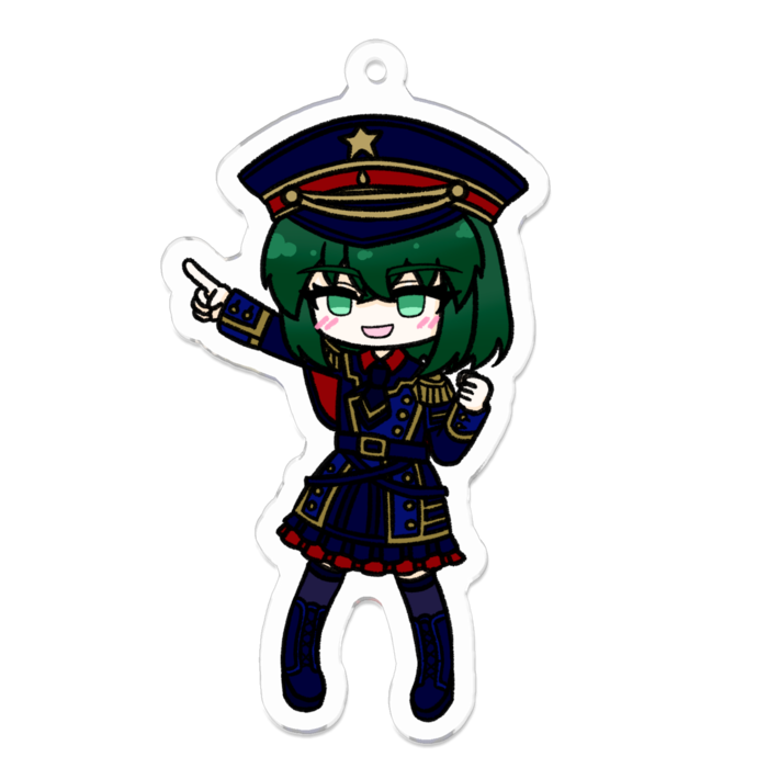 アクリルキーホルダー - 70 x 70 (mm)