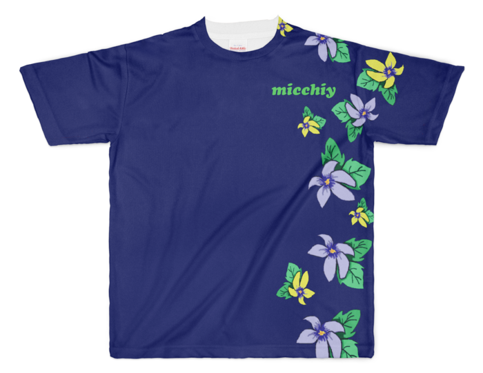 フルグラフィックTシャツ - XL - 両面印刷
