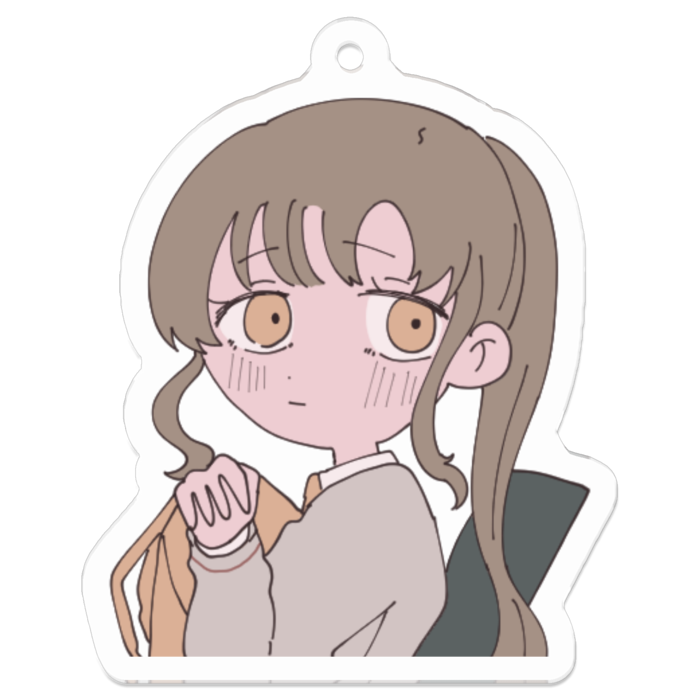 アクリルキーホルダー(コーティング) - 50 x 50 (mm)