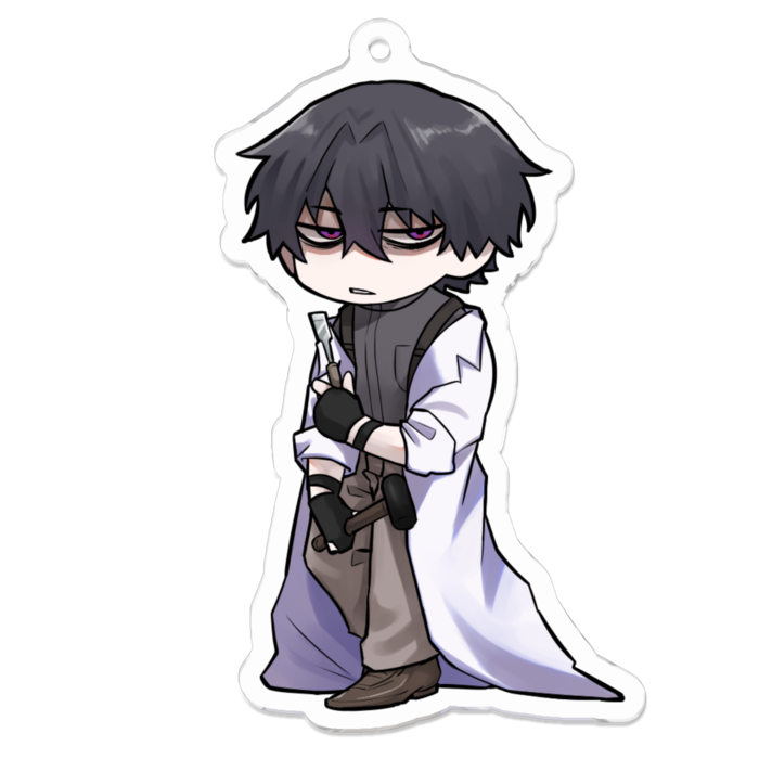 アクリルキーホルダー - 70 x 70 (mm)