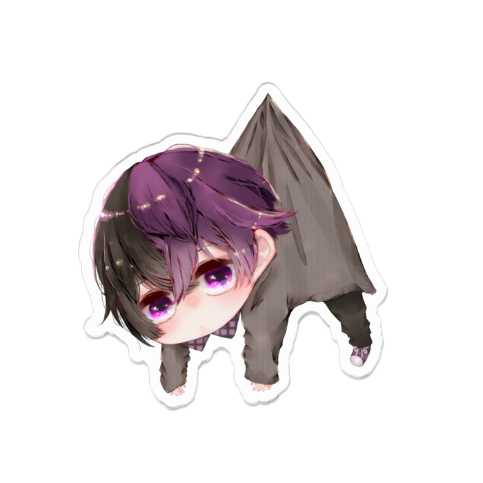 アクリルバッジ - 70 x 70 (mm)