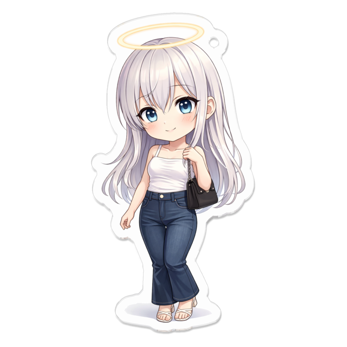 アクリルキーホルダー - 70 x 70 (mm)