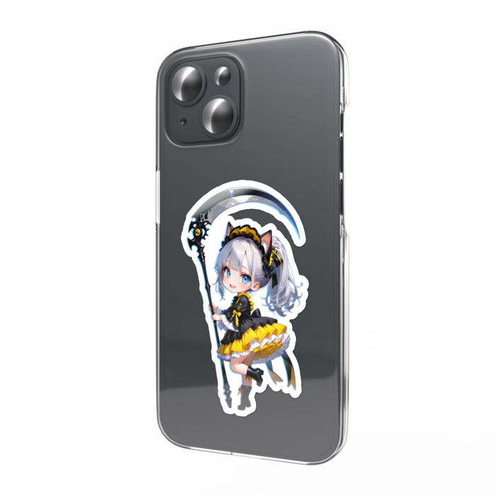 スマホステッカー そこそこ大きいニャ！