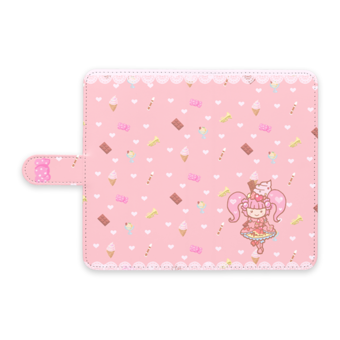 手帳型Androidケース - L - ストラップ穴 なし
