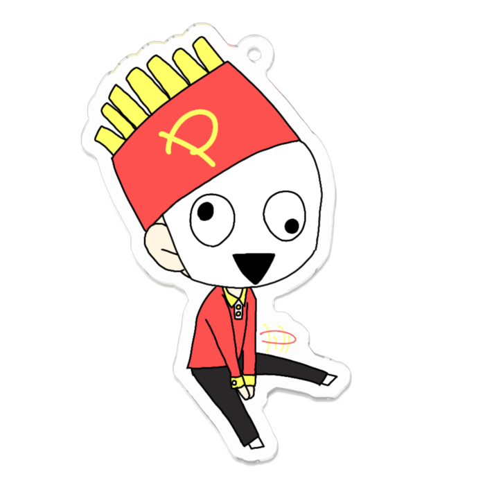 アクリルキーホルダー - 70 x 70 (mm)