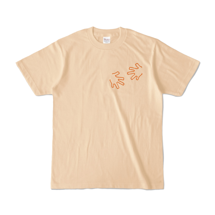 カラーTシャツ - S - ナチュラル (淡色)