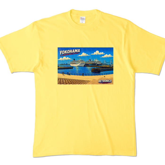 カラーTシャツ - XL - イエロー (濃色)