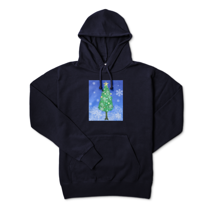 パーカー - L - ネイビー