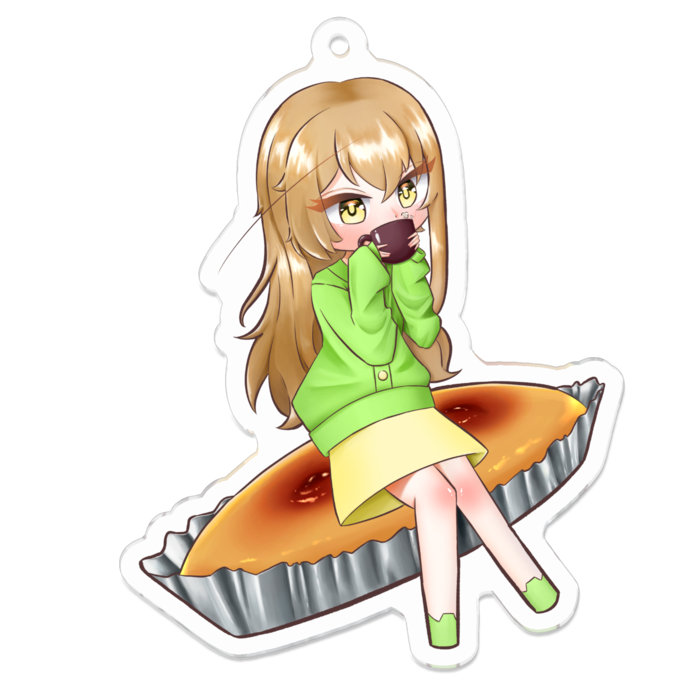 アクリルキーホルダー - 70 x 70 (mm)