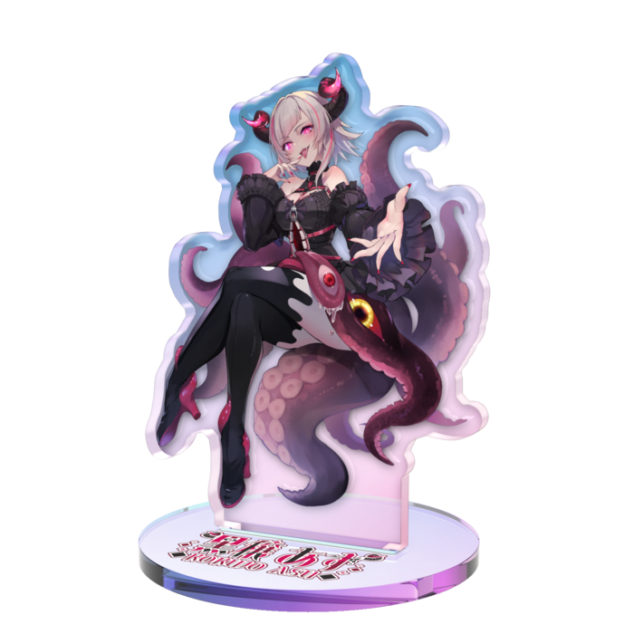 3.収益化記念グッズ(オーロラアクスタ)