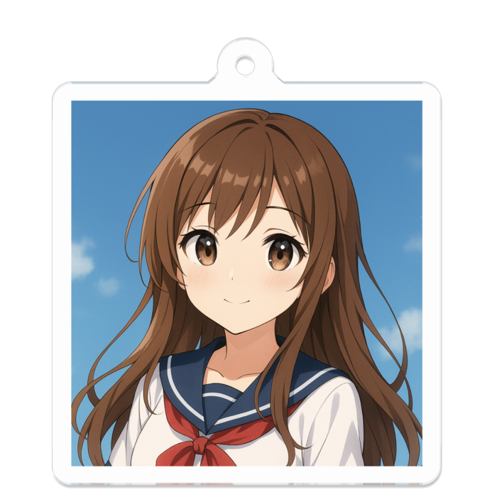 アクリルキーホルダー - 50 x 50 (mm)