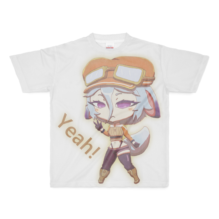 フルグラフィックTシャツ - M - 正面印刷のみ