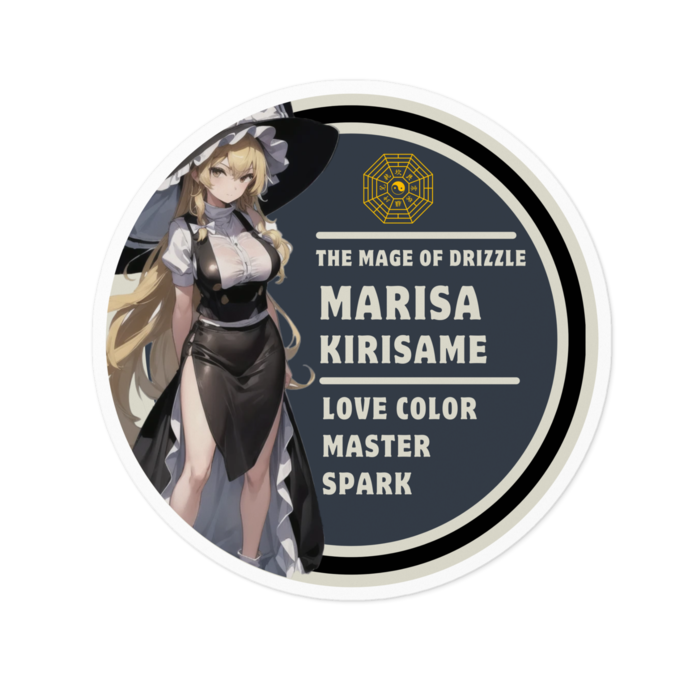 ステッカー - 100 x 100 (mm)