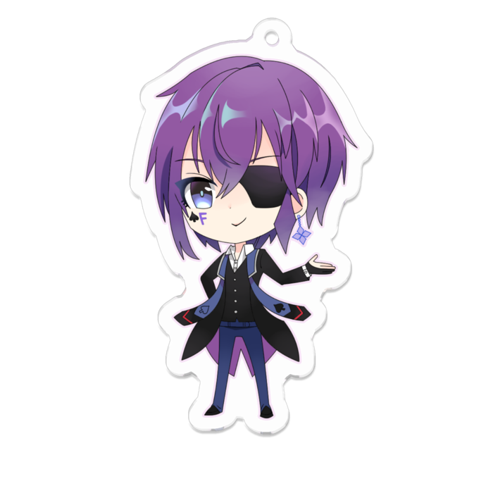 アクリルキーホルダー - 70 x 70 (mm)