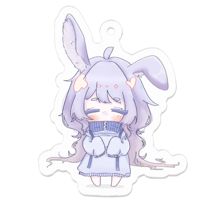 〔B〕アクリルキーホルダー - 50 x 50 (mm)(1)