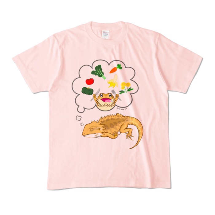 カラーTシャツ - M - ライトピンク (淡色)