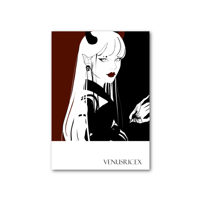 フォト風カード - 縦 - 片面(4)