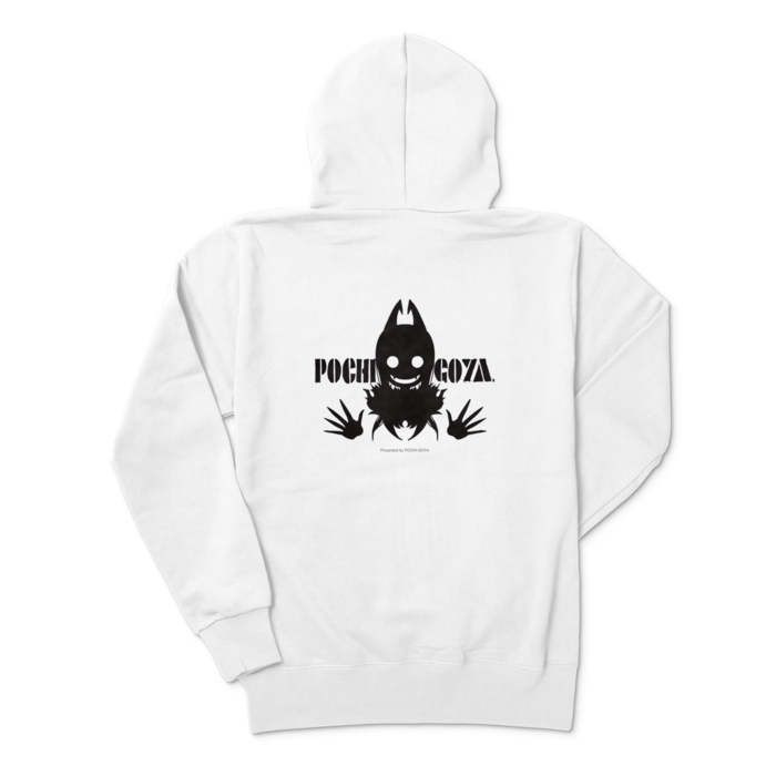 ジップパーカー - M - 背面