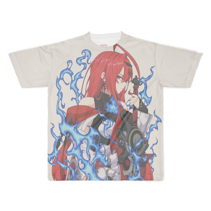 フルグラフィックTシャツ - XL - 正面印刷のみ