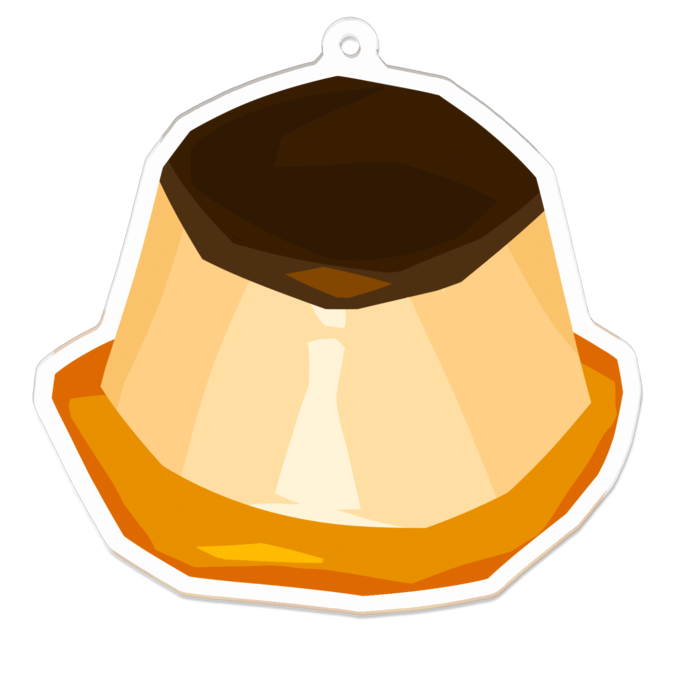 アクリルキーホルダー - 70 x 70 (mm)