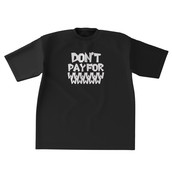 ビッグシルエットTシャツ - XL - 正面