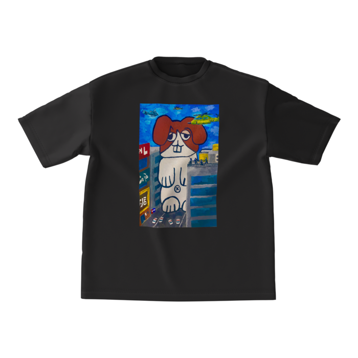 ビッグシルエットTシャツ - M - 正面