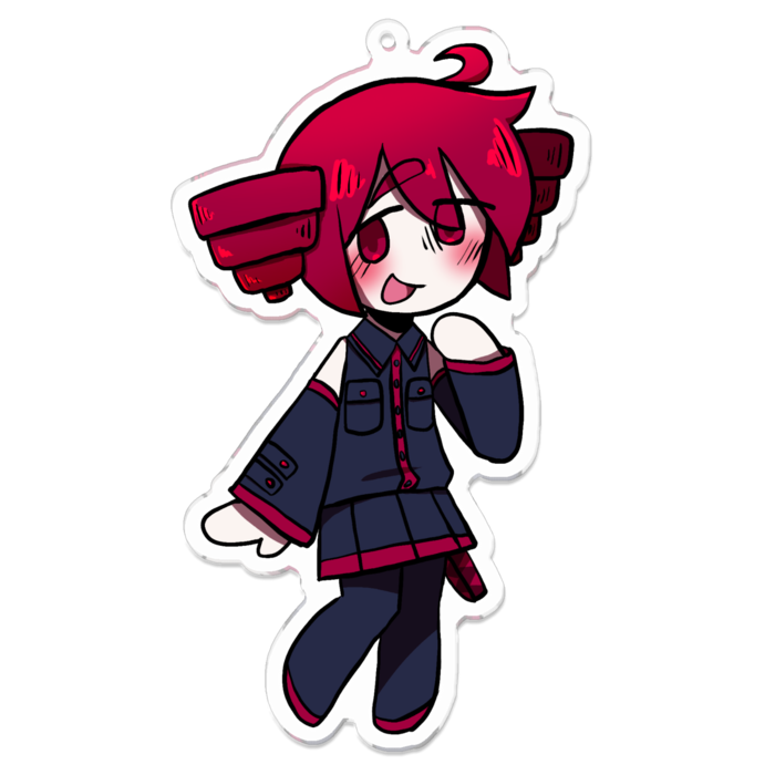 アクリルキーホルダー - 100 x 100 (mm)