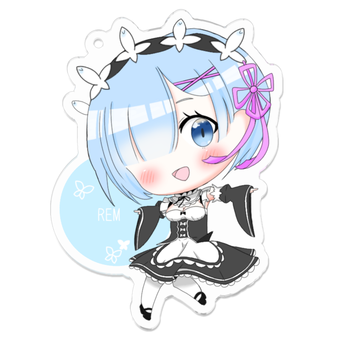 アクリルキーホルダー - 70 x 70 (mm)