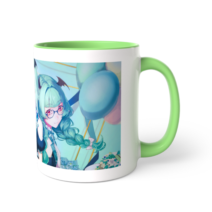 ツートンカラーマグカップ - 直径 8.2cm / 高さ 9.5cm