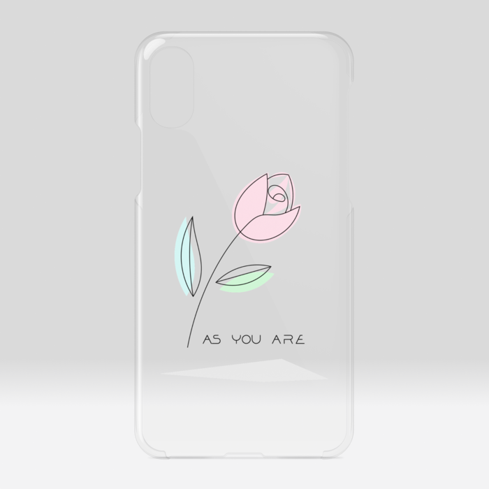 クリアiPhoneケース - iPhone X / XS