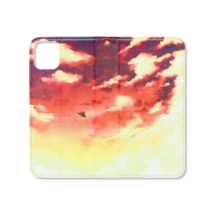 手帳型iPhoneケース(ベルトなし) - iPhone 11 Pro Max - ストラップ穴 あり