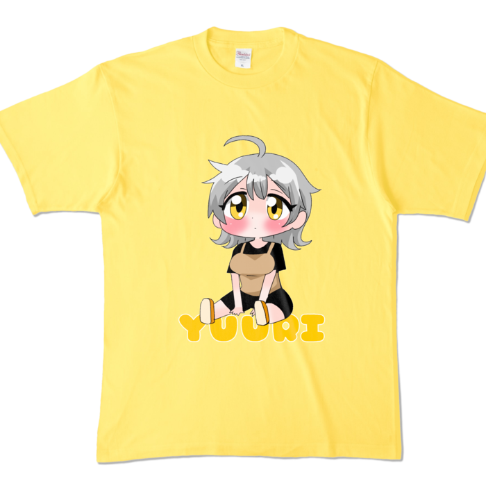 カラーTシャツ - XL - イエロー (濃色)