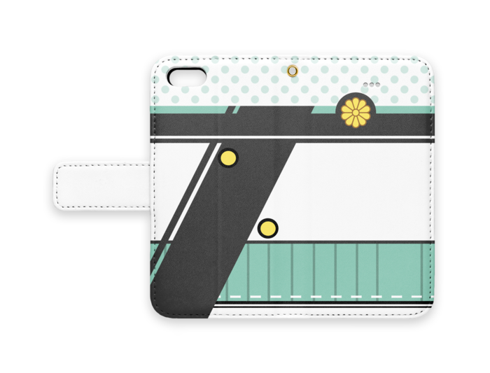 手帳型iPhoneケース - iPhone 5 / SE - ストラップ穴 あり