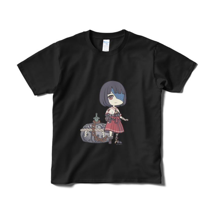 『オノゴロ物語』ハル(E)Tシャツ(短納期) - S - ブラック