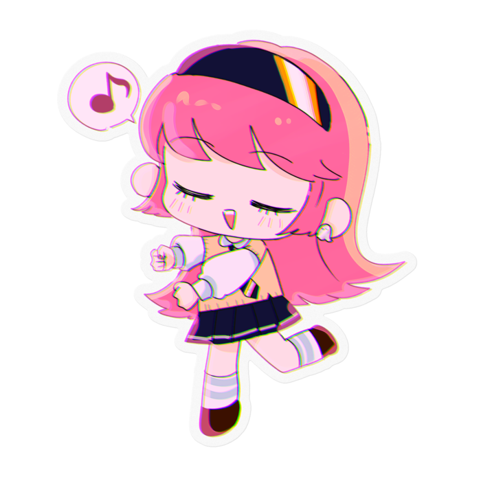 ステッカー - 100 x 100 (mm)