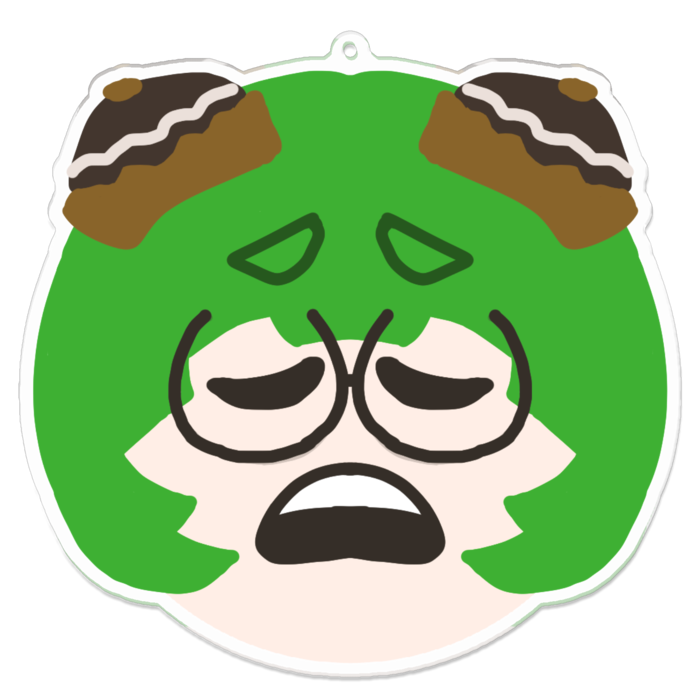 アクリルキーホルダー - 100 x 100 (mm)