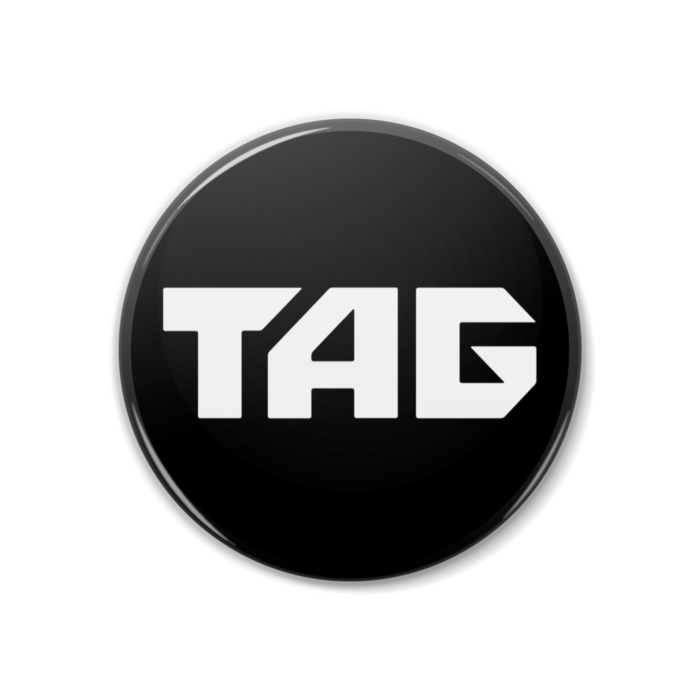 缶バッジ - ブラック