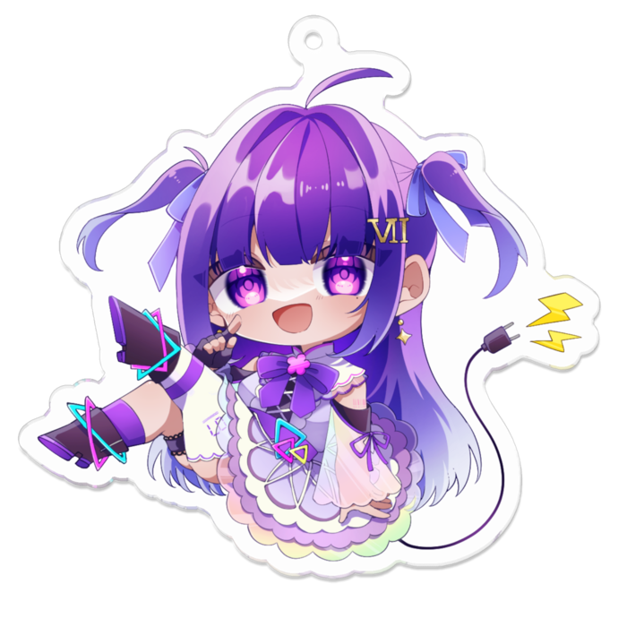 アクリルキーホルダー - 70 x 70 (mm)