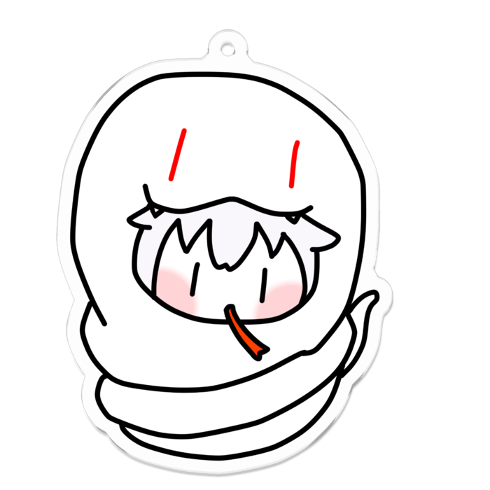 アクリルキーホルダー - 70 x 70 (mm)