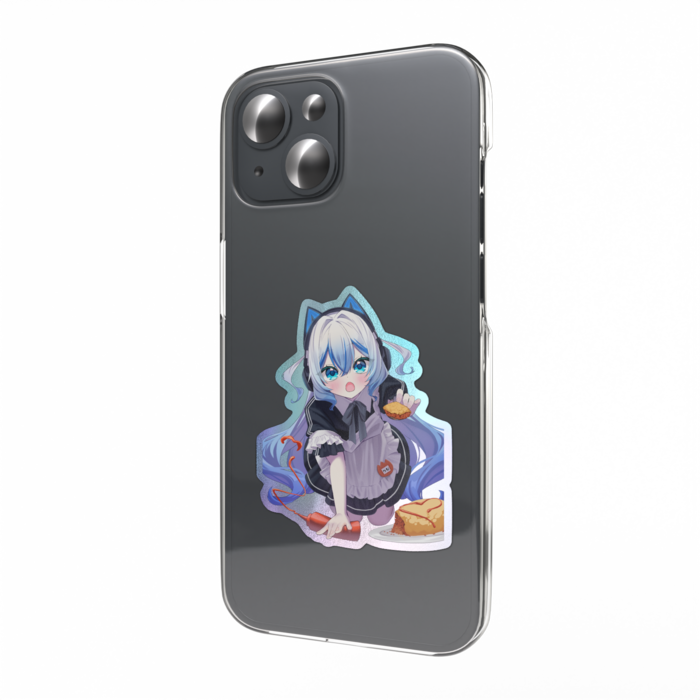 オーロラスマホステッカー - 縦