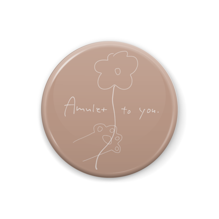 「Amulet」バッジ１個