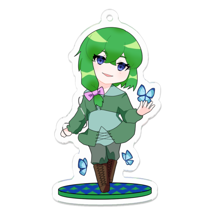 アクリルキーホルダー - 70 x 70 (mm)