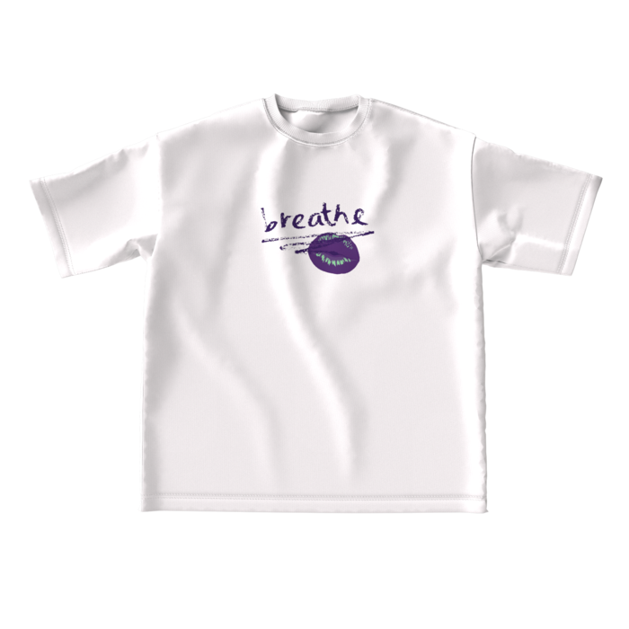 ビッグシルエットTシャツ - L - 正面(1)