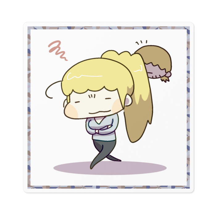 【ステッカー】いい加減兄貴にうんざりンナさん